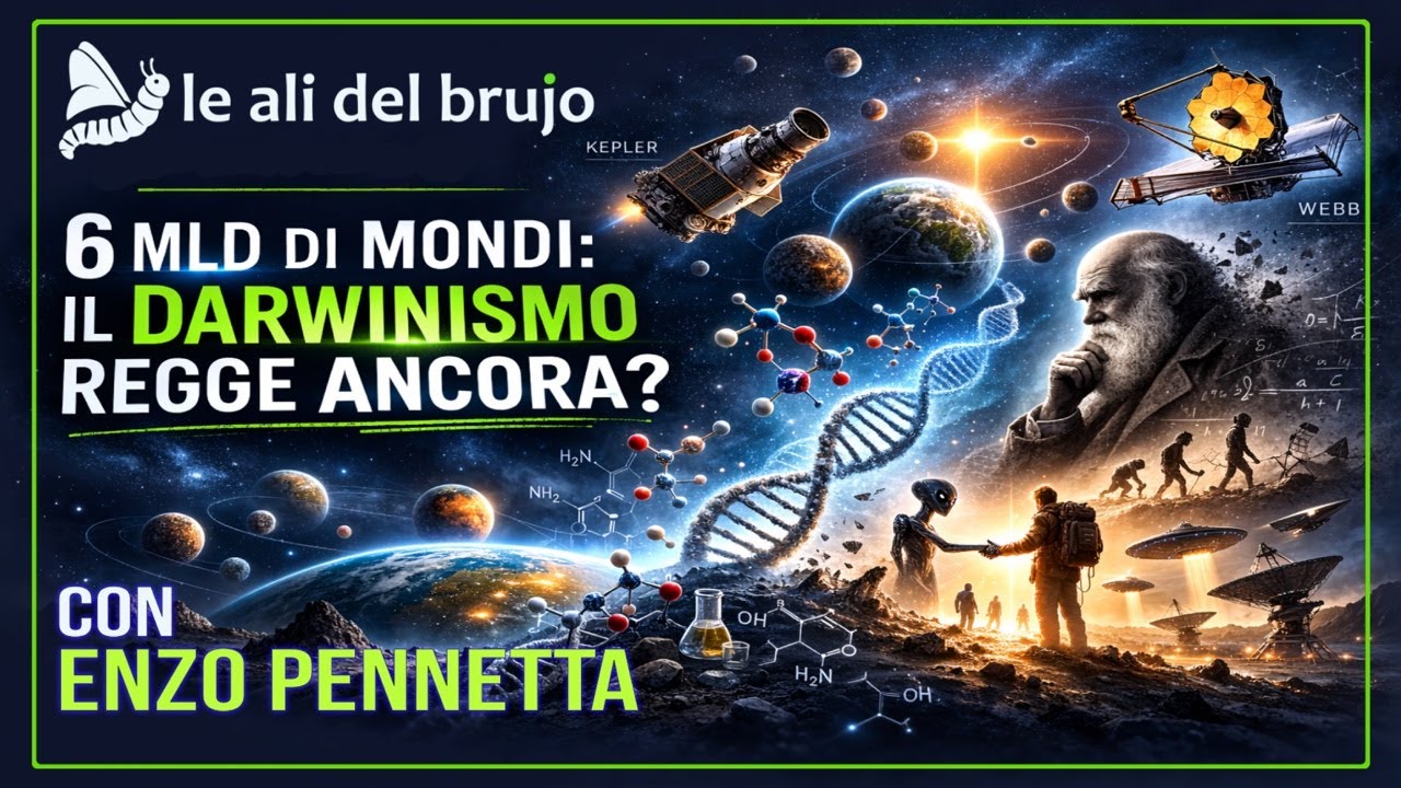 6 MLD DI MONDI: IL DARWINISMO REGGE ANCORA? Con Enzo Pennetta e Alessia Susani