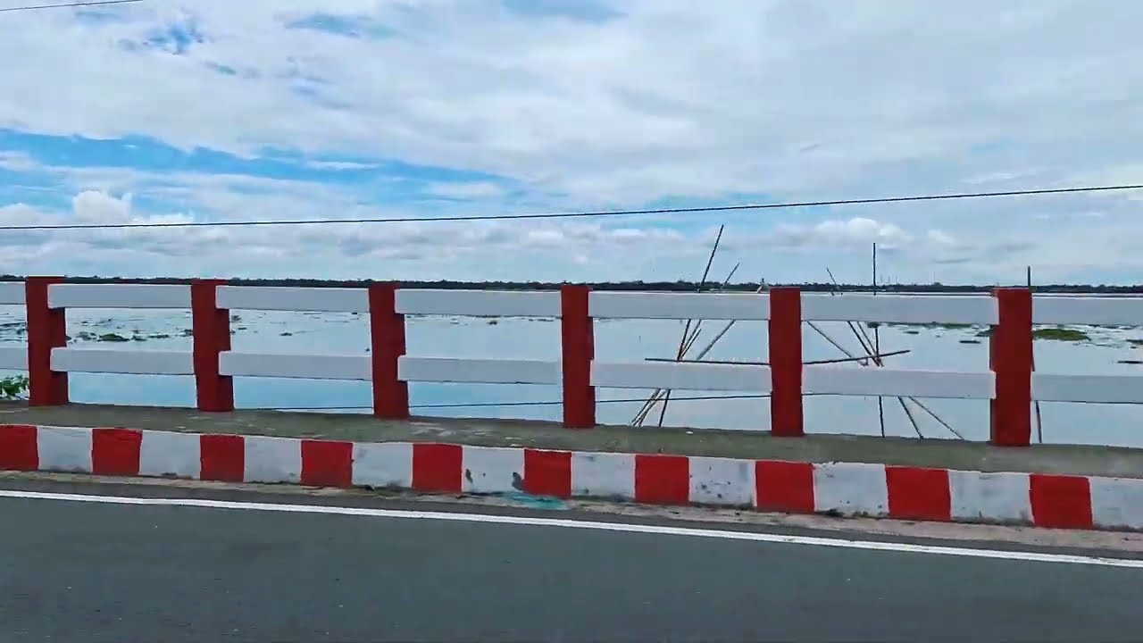 Car Ride in Beautiful rainy season 