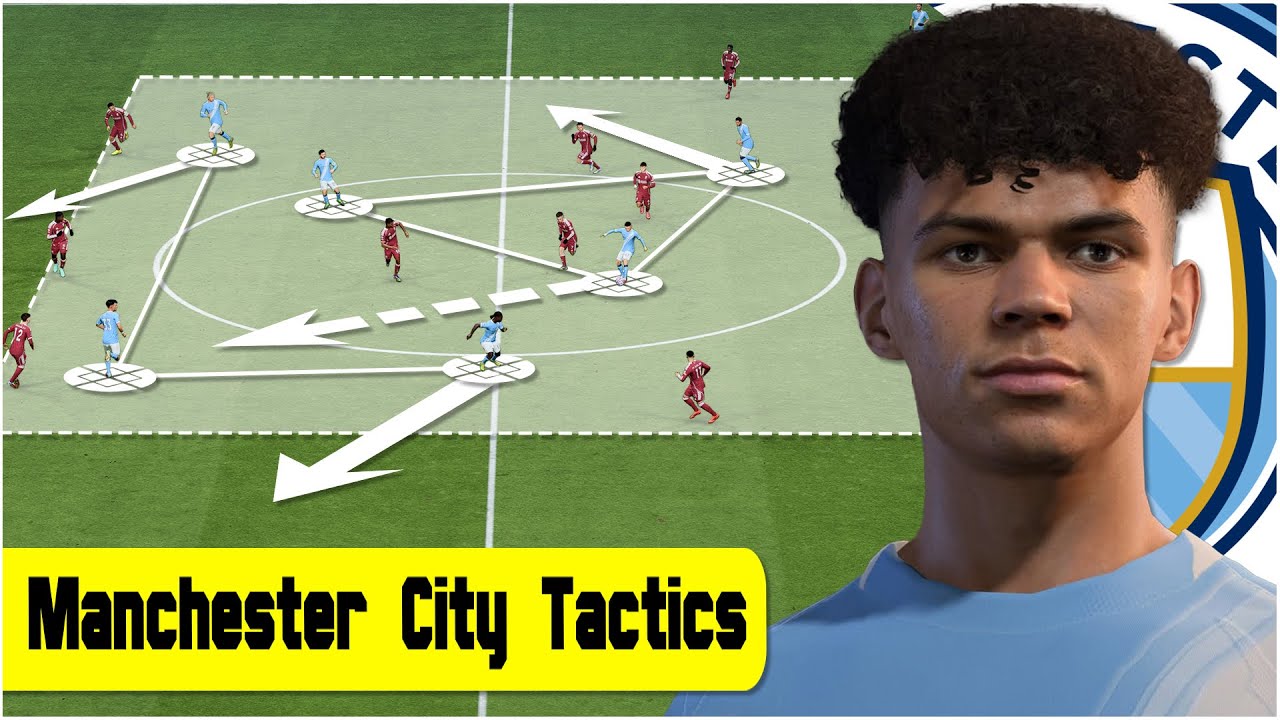 Manchester City's 4-2-3-1 Tactics Under Pep Guardiola | EA FC 26