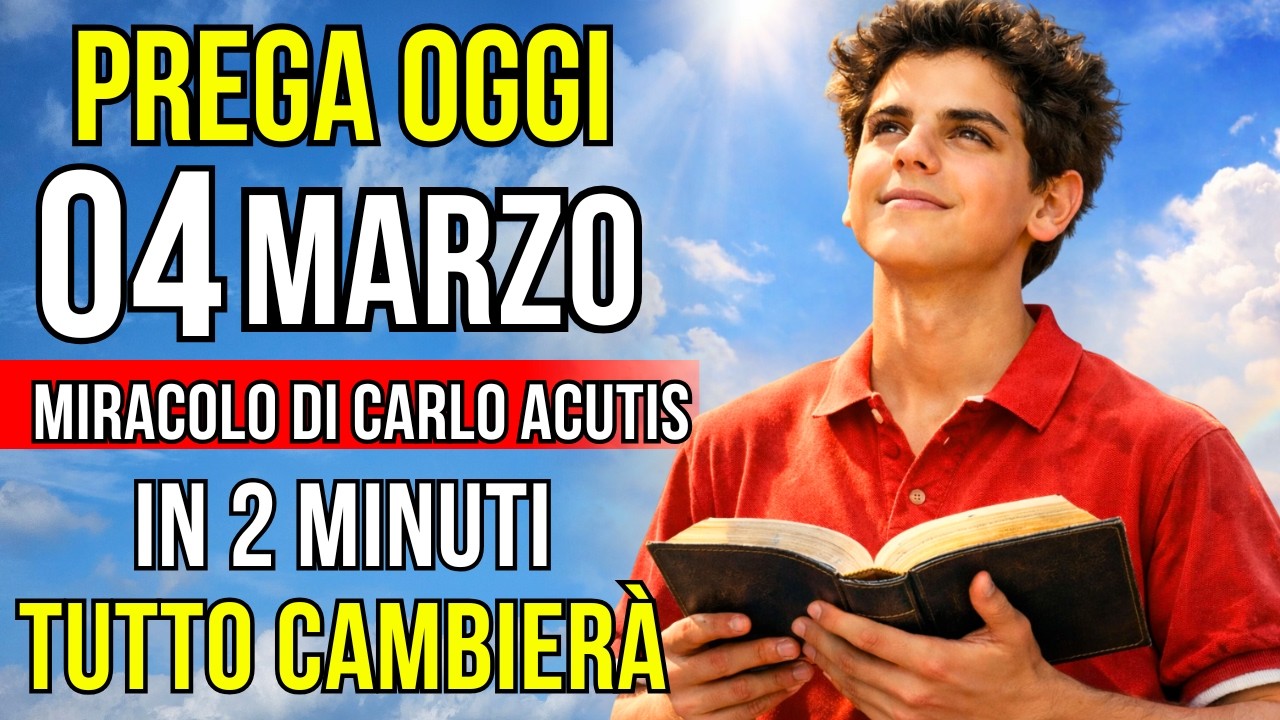 LA SCALA PER IL MIRACOLO: CARLO ACUTIS APRIRÀ LA STRADA CHE OGGI ERA CHIUSA!