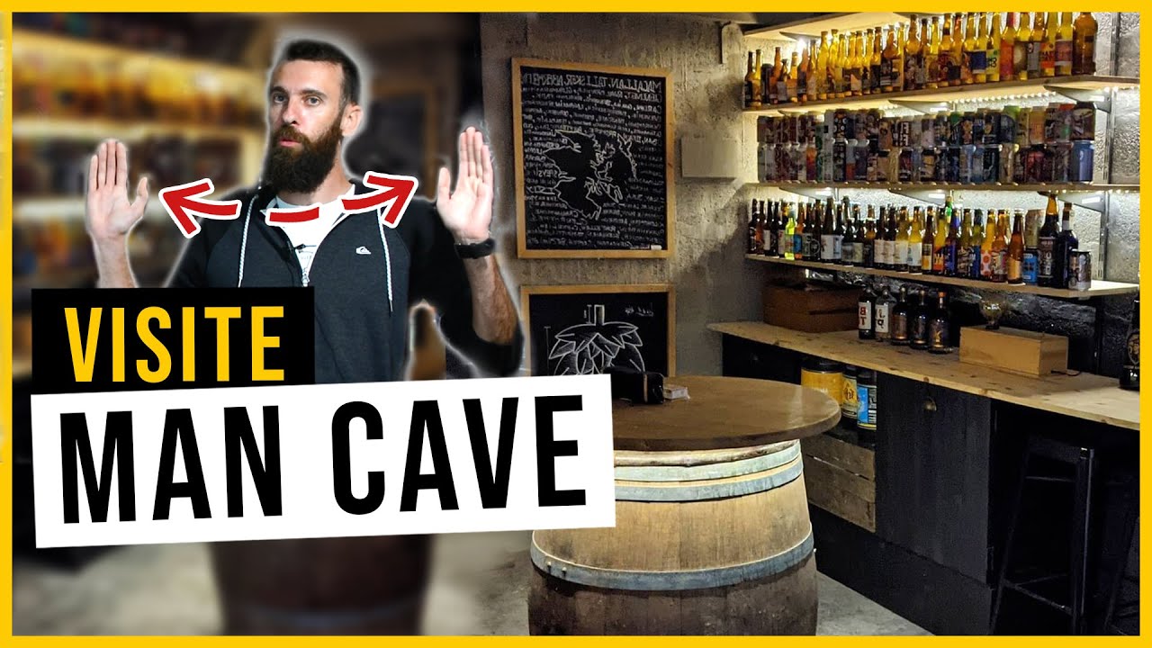 MAN CAVE TOUR - Thomas nous fait visiter son bar à domicile.