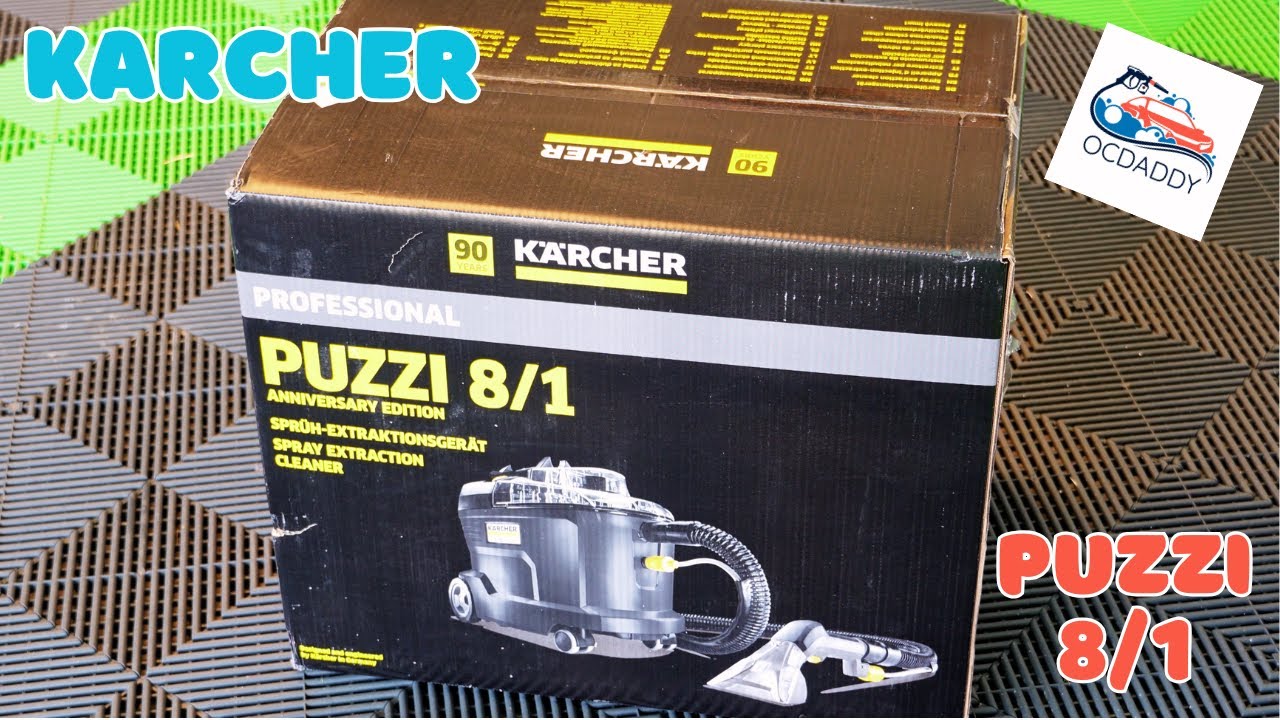 I really didn't want to buy this... Karcher Puzzi 8/1 test