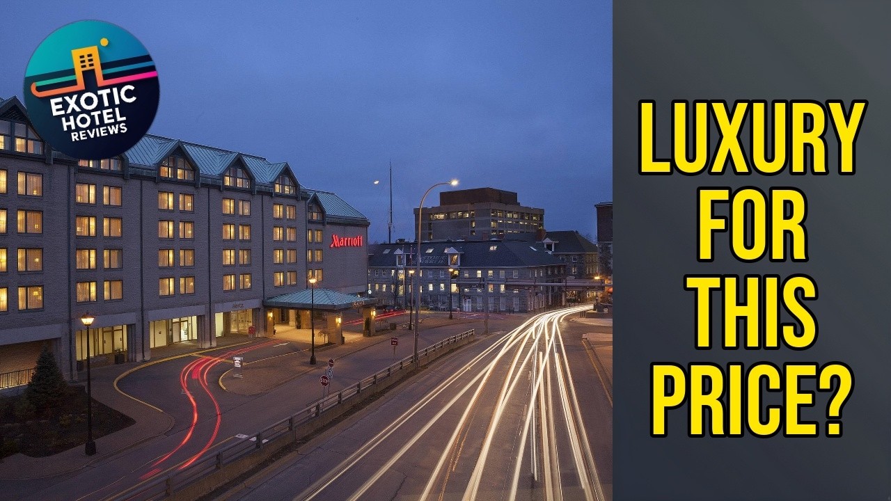 Halifax Marriott Harbourfront Hotel - Luxury for This Price? | Halifax (NS), Canada🏩