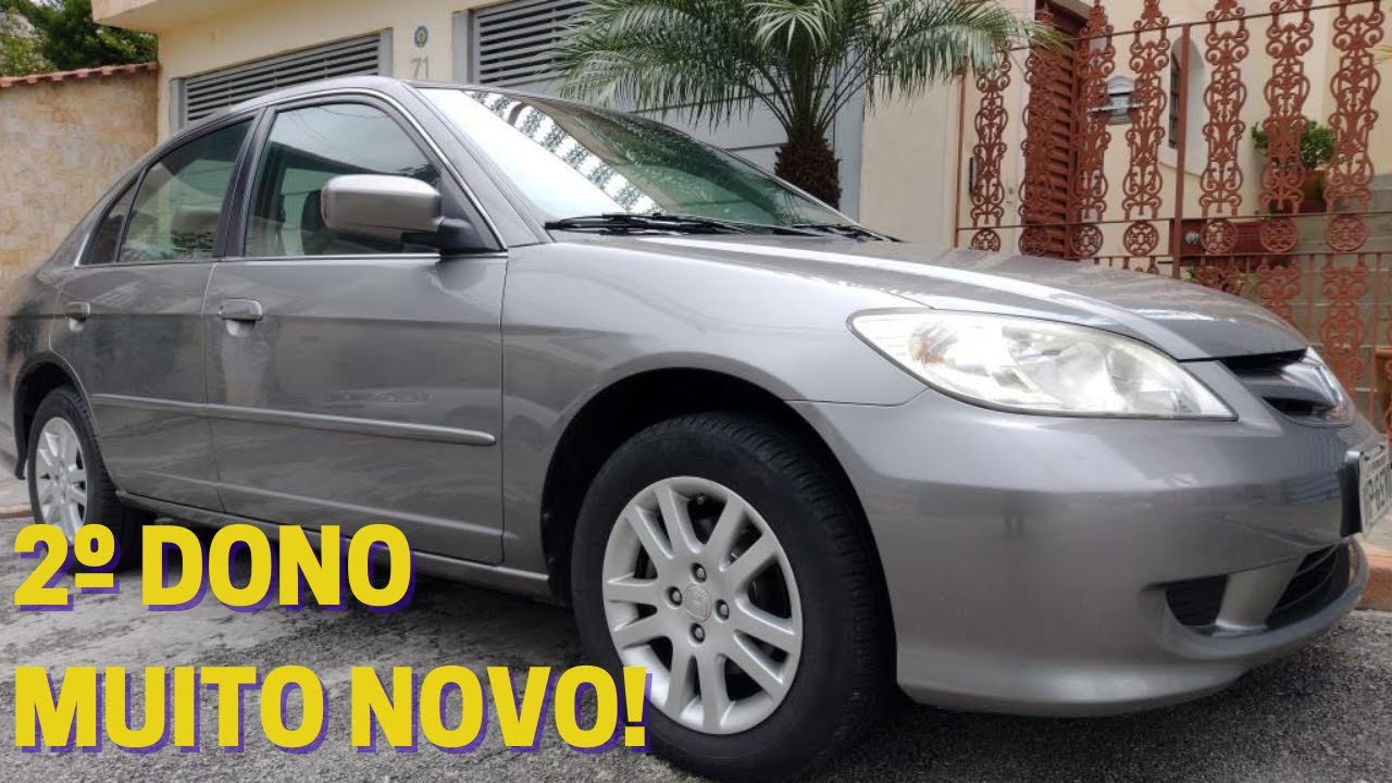 Honda Civic 2005 2º Dono - Mega Revisão de 150 K (Troca da Embreagem, Atuadores e Muito Mais)
