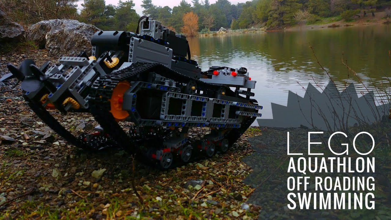 LEGO Technic Amphibious Tracked Explorer - Amphibious Test
