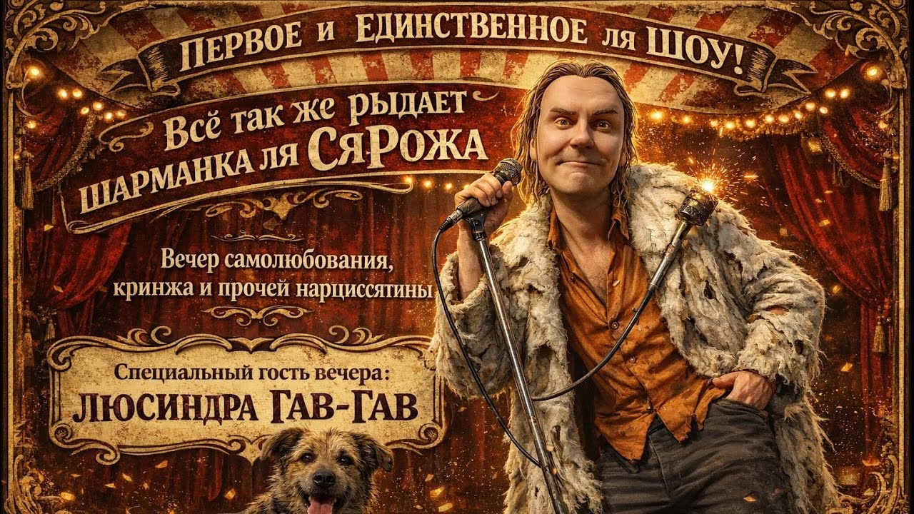 Ля ШОУ Ля СЯРОЖИ в Париже: Анкора нашла сцену, ну цены на пЭрдформанс. С праздником кринжа 🤡