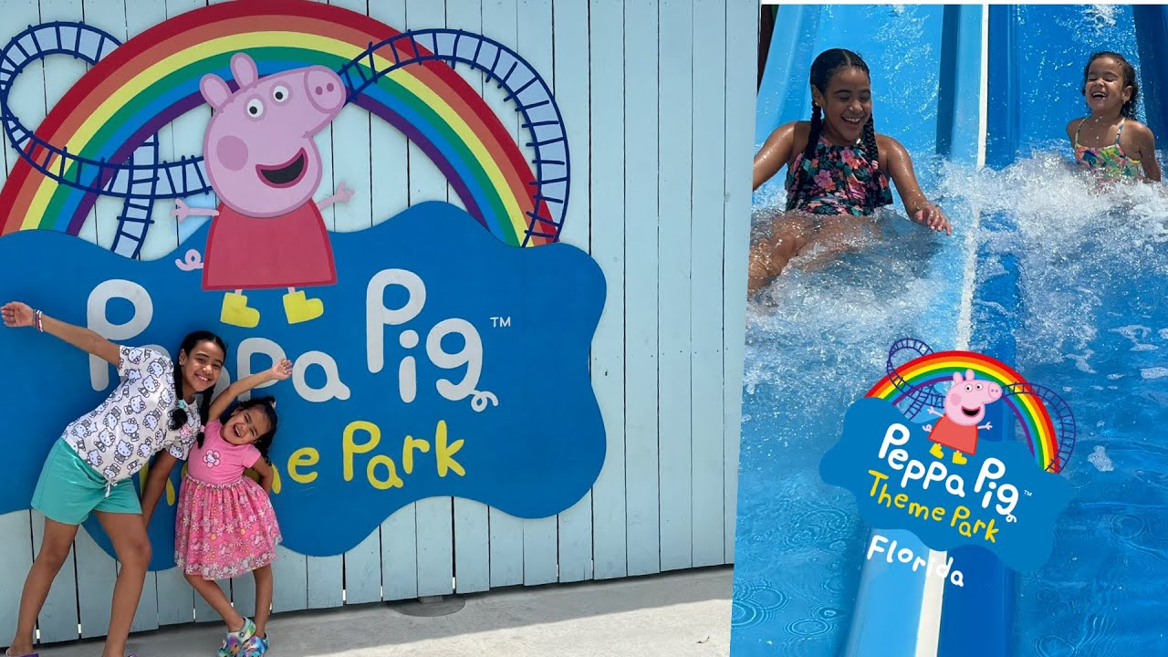 We had the best time at the Peppa Pig Theme Park