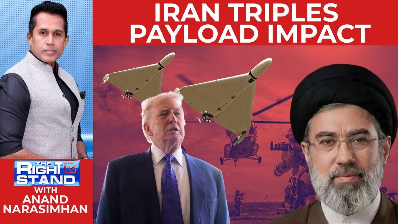 Iran Triples Payload Impact: War Escalates After Trump Warns Tehran | #therightstand | News18