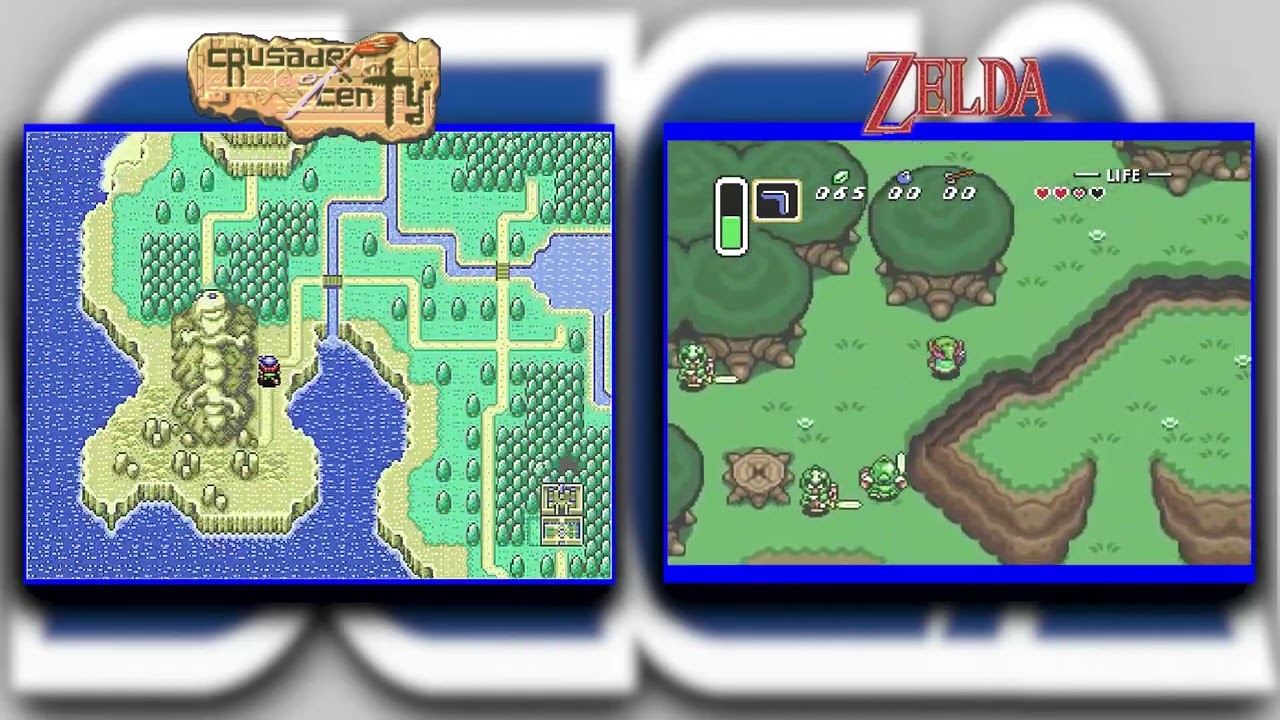 Crusader of Centy/Soleil vs. Legend of Zelda A Link to the Past (Sega Vs.)