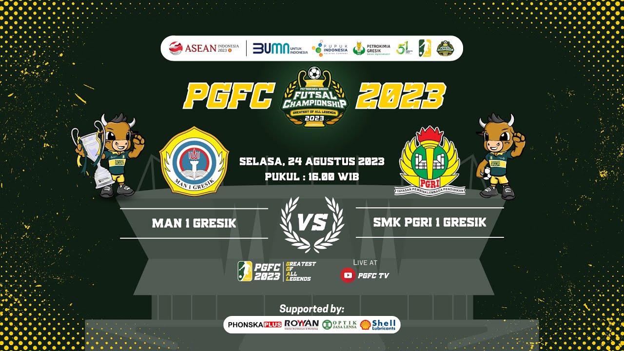 MAN 1 GRESIK VS SMK PGRI 1 GRESIK