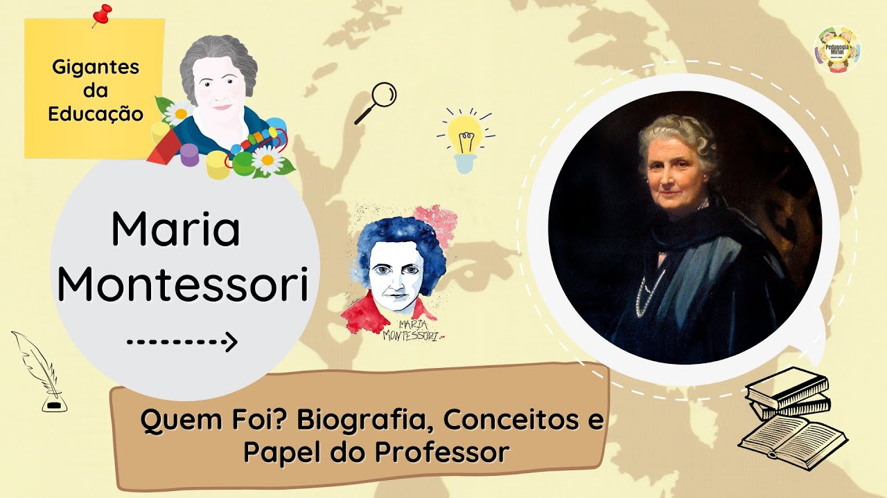 QUEM FOI MARIA MONTESSORI? ✏️Biografia, História e Conceitos