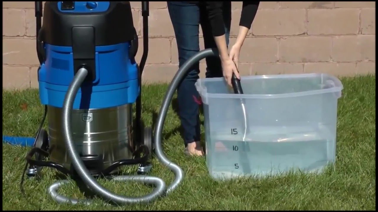 Nilfisk Attix 19AE Flood Sucker Sump Pump Vacuum