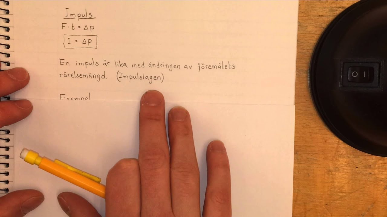 Fysik 1 Impuls