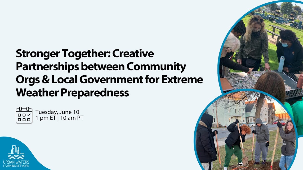 Stronger Together: Creative Partnerships for Environmental Change!