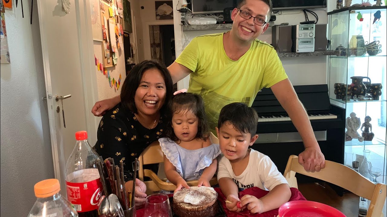 PESTA ULANG TAHUN SEDERHANA ANAK BATAK BULE DI SWISS