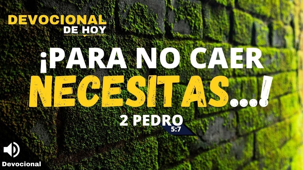 Devocional de hoy 2 de Pedro 1:5-7 Esfuerzo al m&aacute;ximo