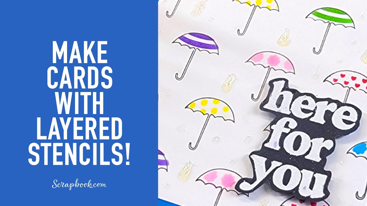 Ideas to Try with Layered Stencils! | Scrapbook.com Exclusives