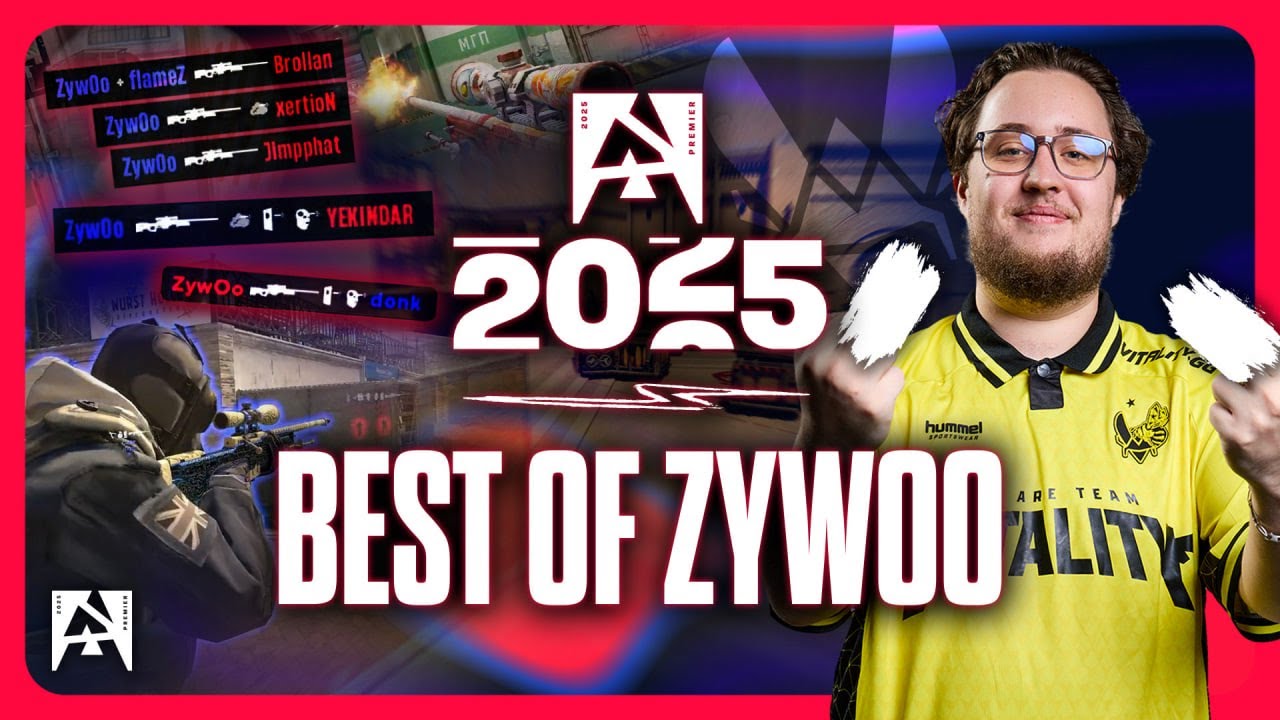 Best ZywOo Highlights of BLAST Premier Counter-Strike 2025
