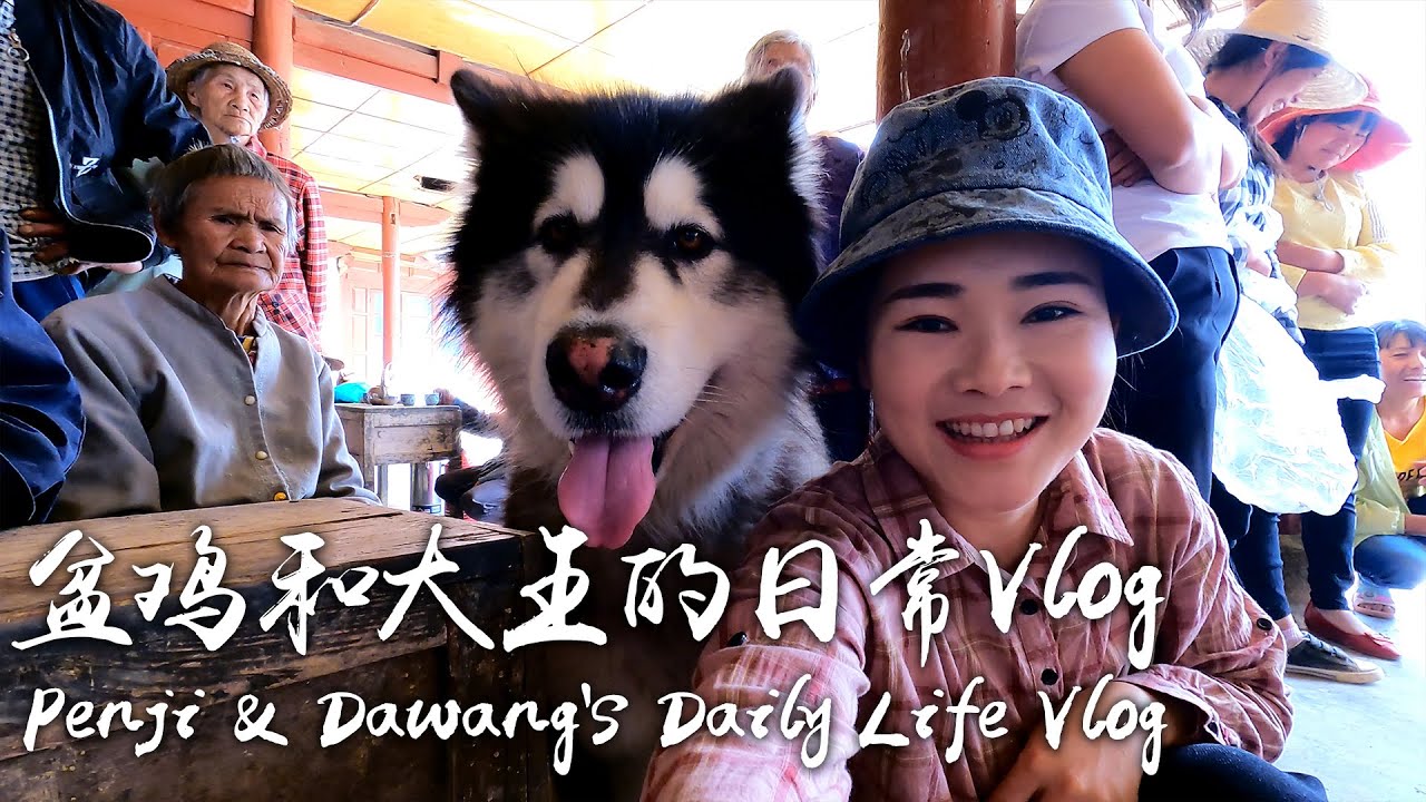 节气到了，和大王一起带大家逛逛我们的村子，參加村里的活動~【滇西小哥】