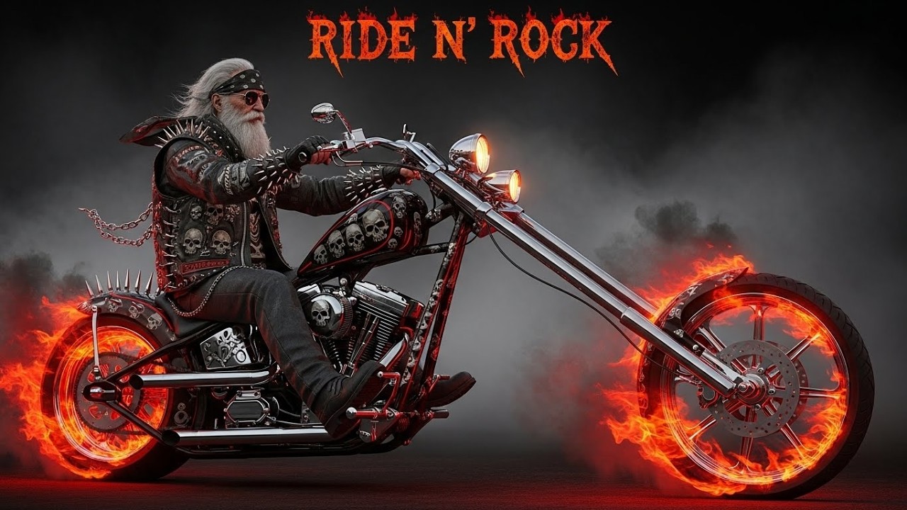 Heavy Classic Rock 🎸 Ride ’N Rock 🔥 Screaming Wheels | Across the United States 🇺🇸