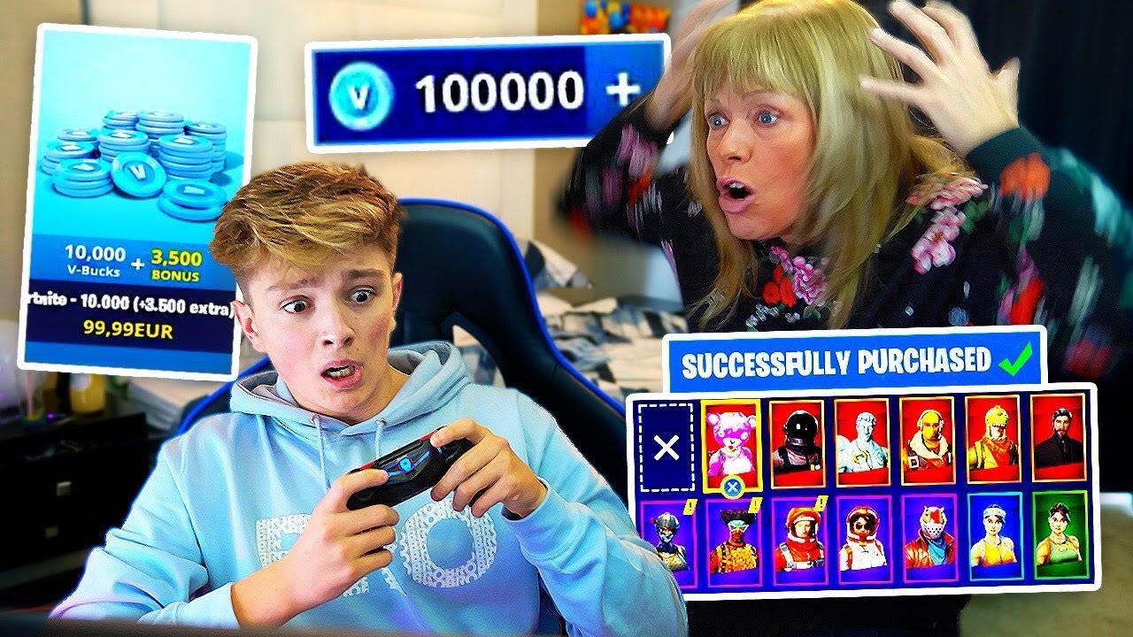 Kid Spends $500 on FORTNITE with Mom&rsquo;s Credit Card... [MUST WATCH]