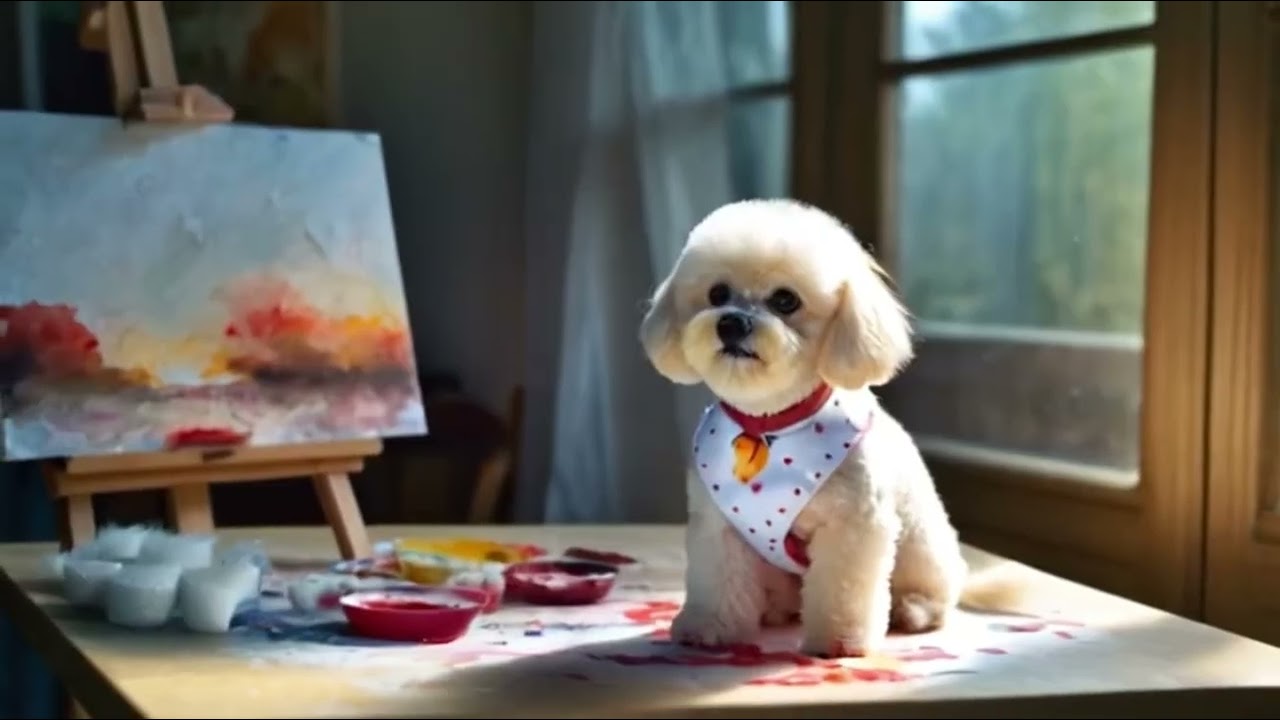 🎨 Marcel the Painter by Pawrio &ndash; When Food Art Comes Alive 🍔🐾