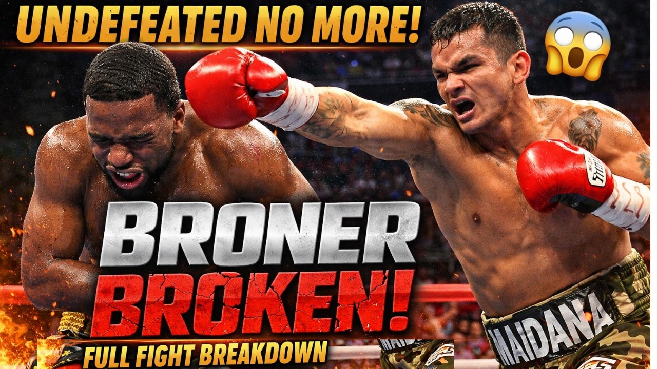 UNDEFEATED NO MORE 😱The Night Adrien Broner Was BROKEN by Relentless Pressure | Full Fight Breakdown