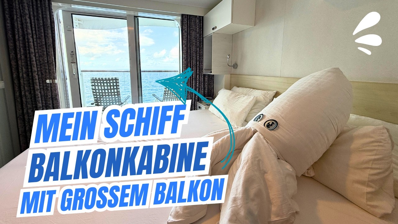 Mein Schiff 2 - Balkonkabine mit großem Balkon 8039