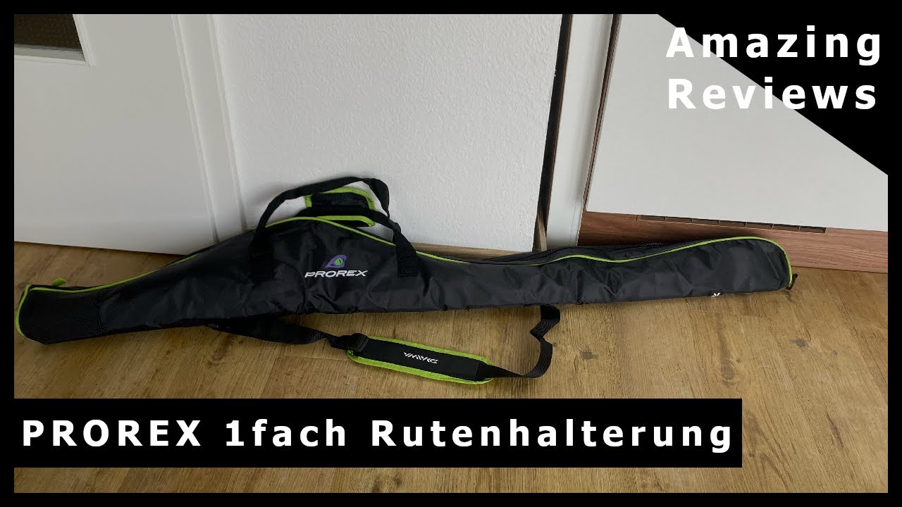 DAIWA PROREX Rutenfutteral 🎣 Rutentasche im Check - Transportier deine Angel - Top für Spinnfischer