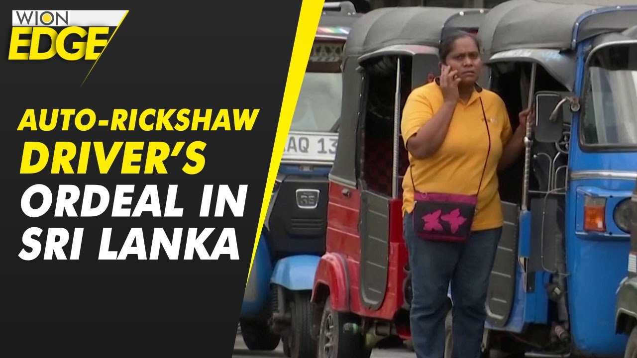 Sri Lanka crisis: The auto-rickshaw drivers who line up outside petrol pumps | WION EDGE