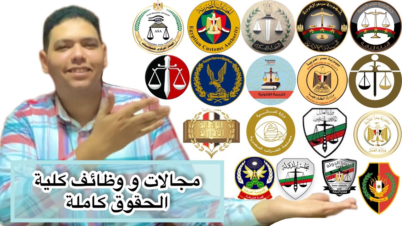 مجالات و وظائف كلية الحقوق كاملة ما لم تعرفه من قبل مع يوسف السويركي