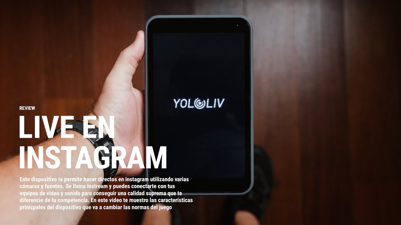 ¿Es posible hacer directos en Instagram con cámara? 😳💥 Yololiv Instream