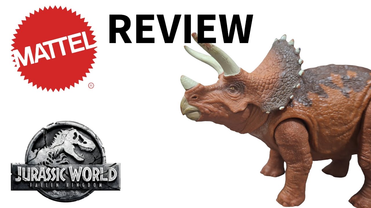 Triceratops | Fallen Kingom | RoarRivers |Mattel |