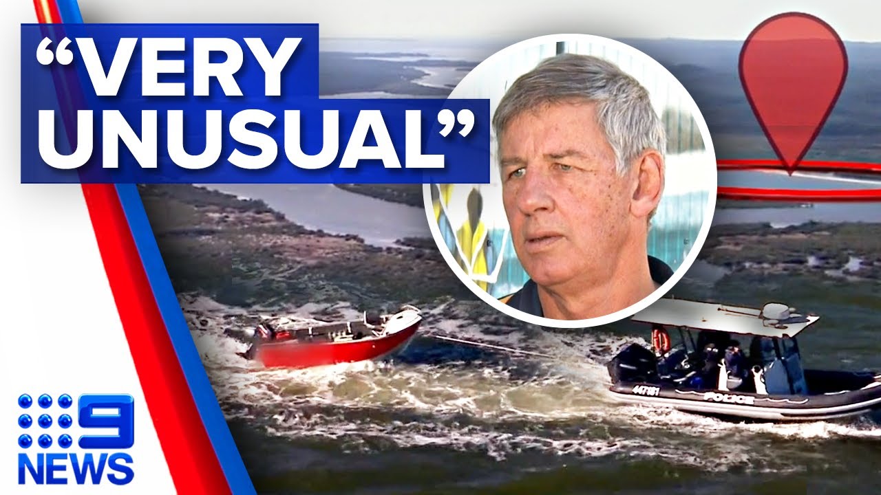 Man killed, another injured in boat crash off the Gold Coast | 9 News Australia