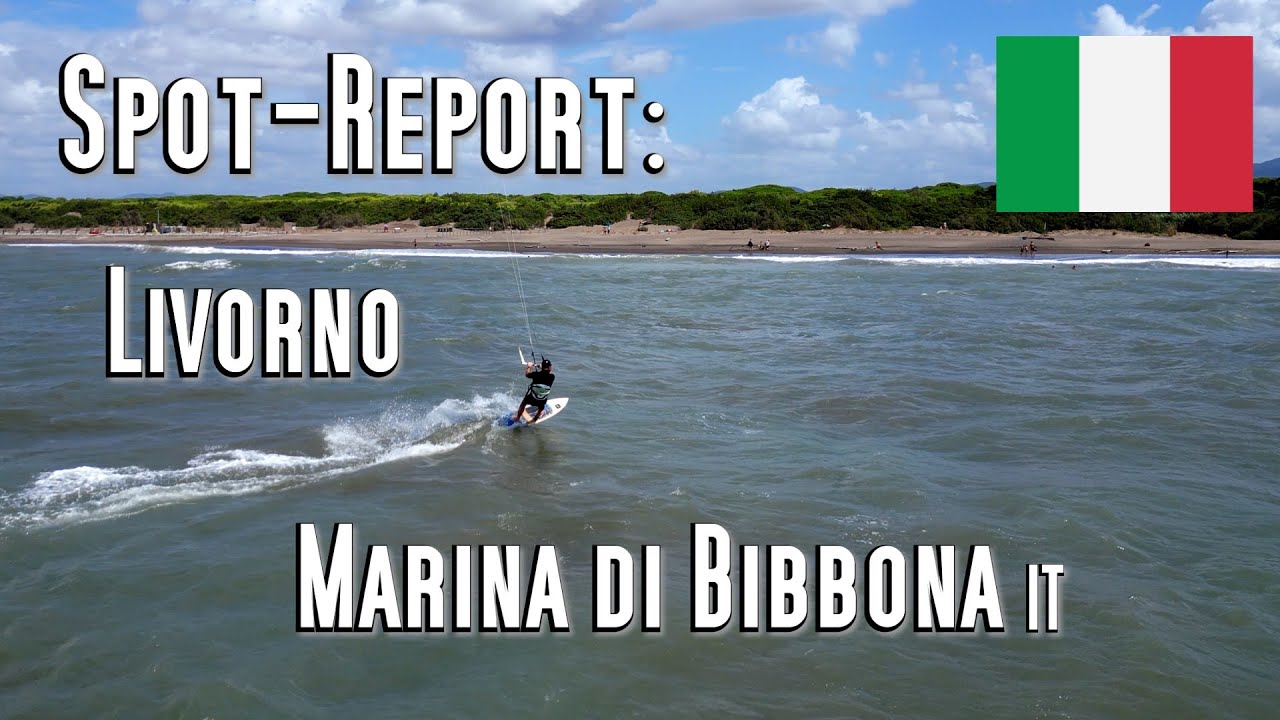 Spot-Report: Marina di Bibbona unweit von Livorno in der Toskana. Kitesurf, Windsurf und Wingfoil.
