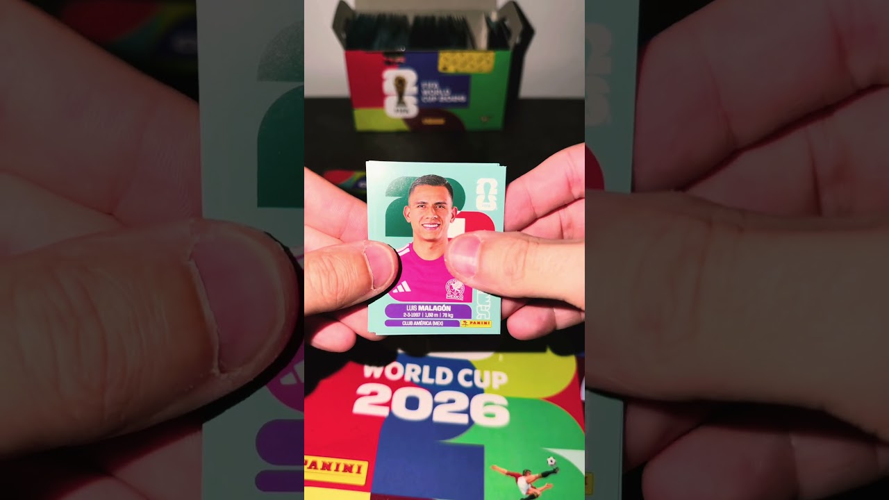 Rzadka naklejka piłkarska ⚽️#panini #naklejki #kartypiłkarskie #kolekcjonerskie #wc2026