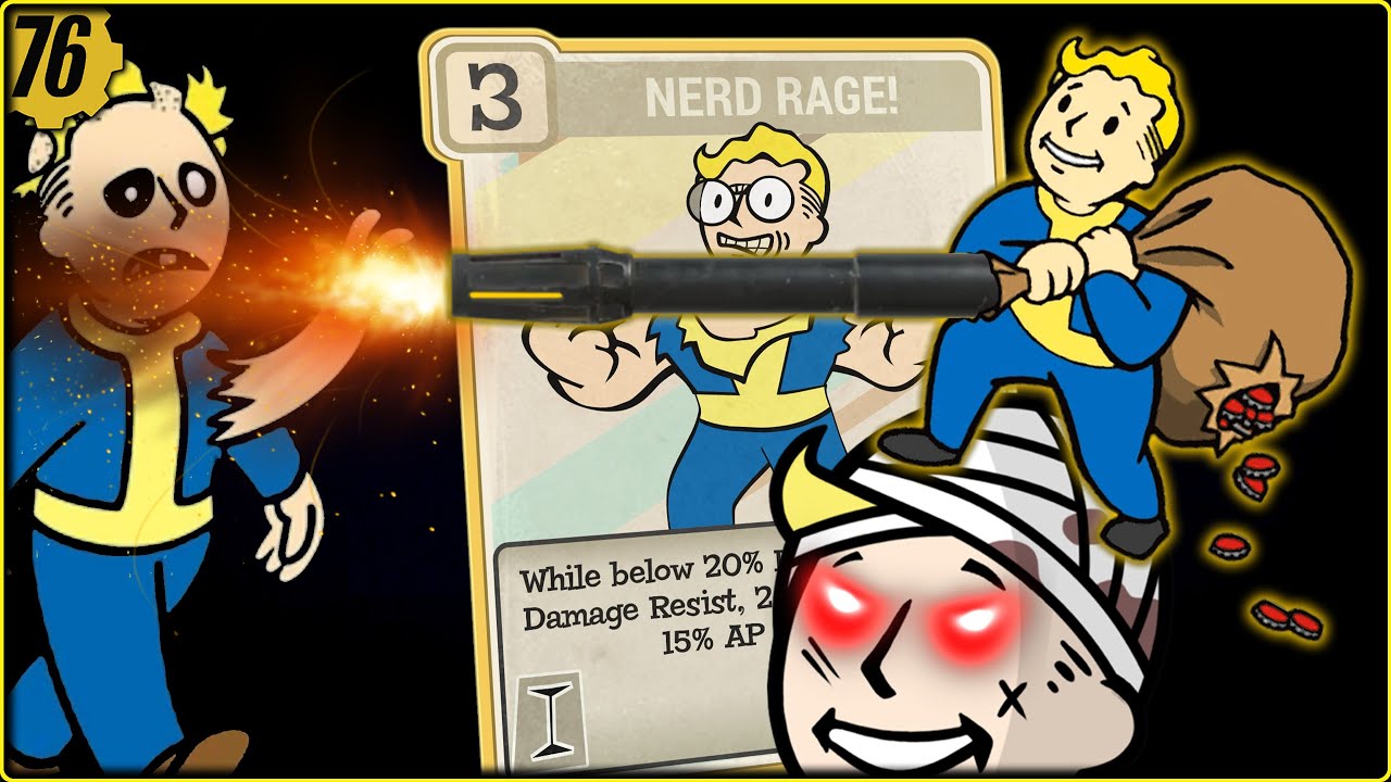 Fallout 76 - Low vs Full Health Builds in a NutShell | Go Bloody or Stay Healthy?