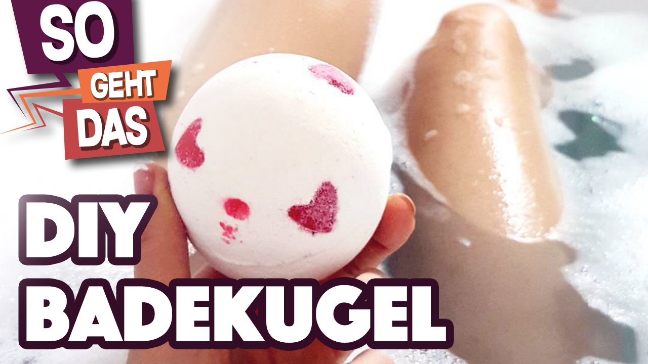BADEKUGEL super einfach selber machen!