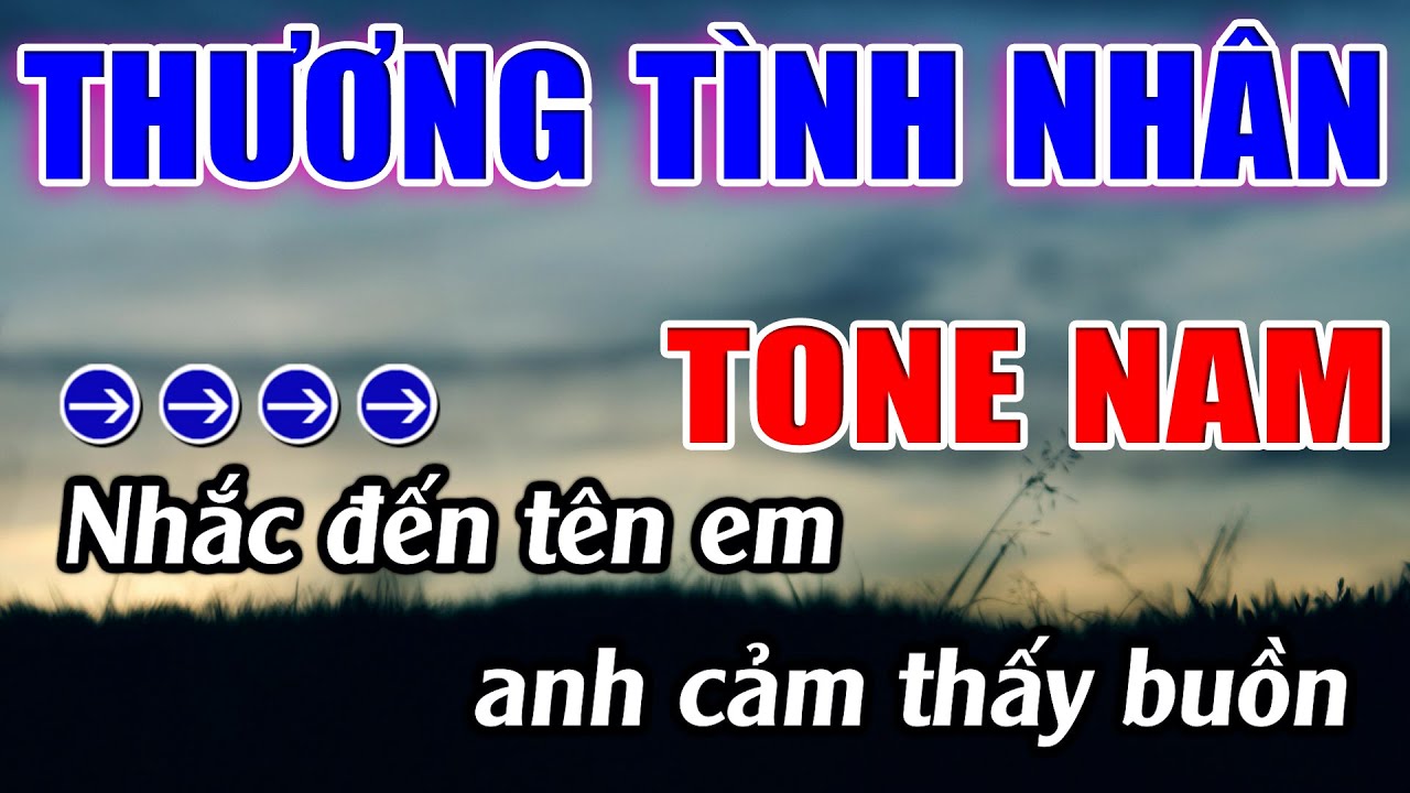 Thương Tình Nhân Karaoke Tone Nam ( Em ) Karaoke Lâm Beat - Beat Mới