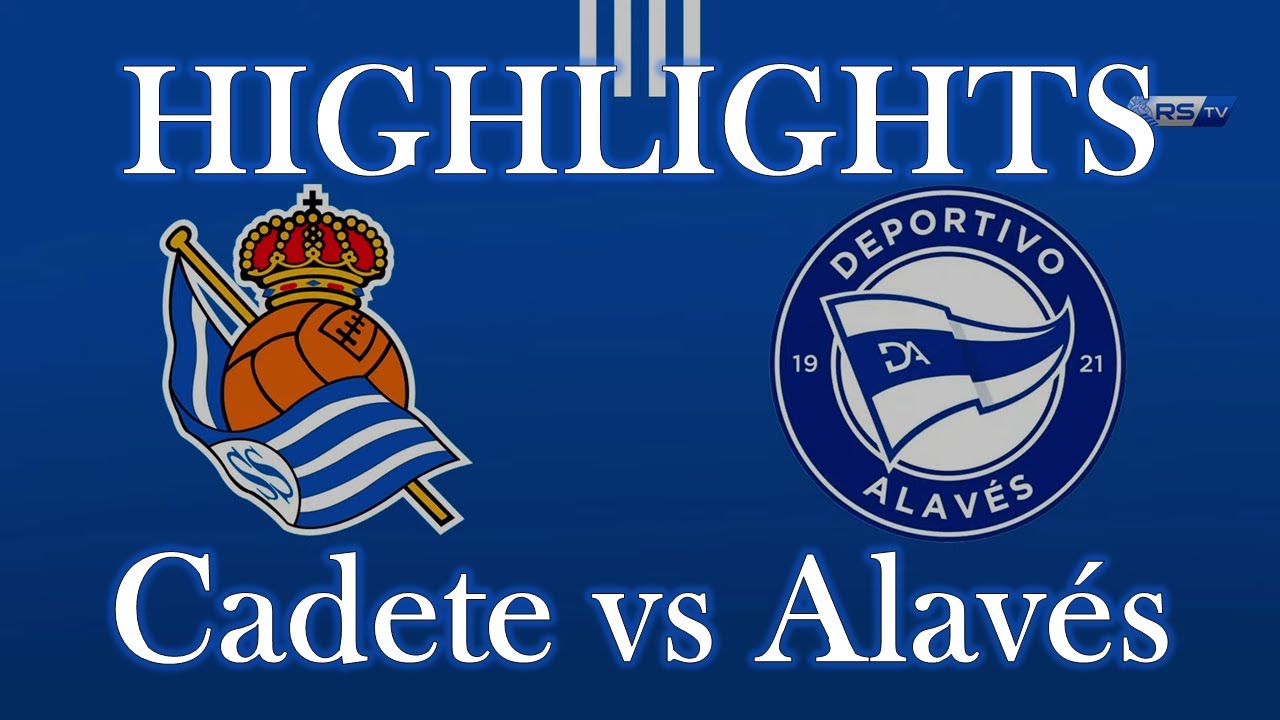 HIGHLIGHTS｜Real Sociedad Cadete vs Deportivo Alaves sub16｜Liga Vasco Cadete Jornada11