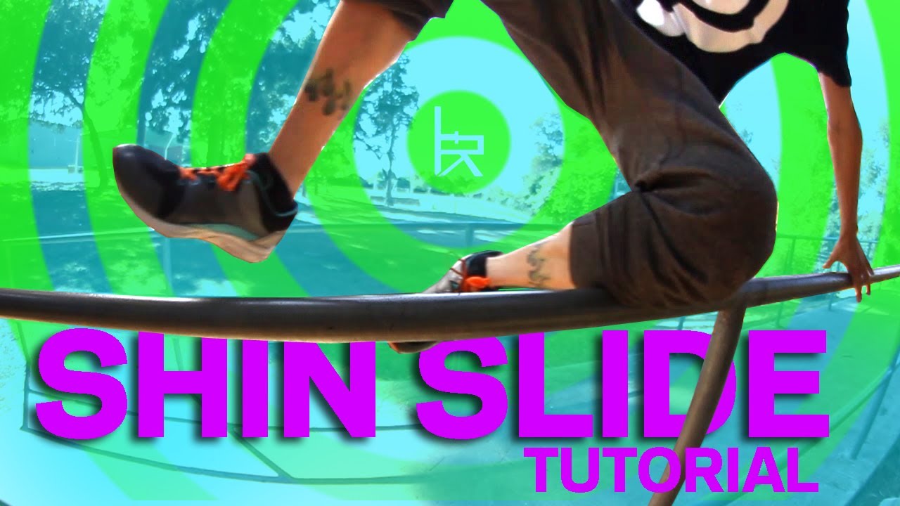 SHIN SLIDE FREERUNNING TUTORIAL - (Jesse La Flair)