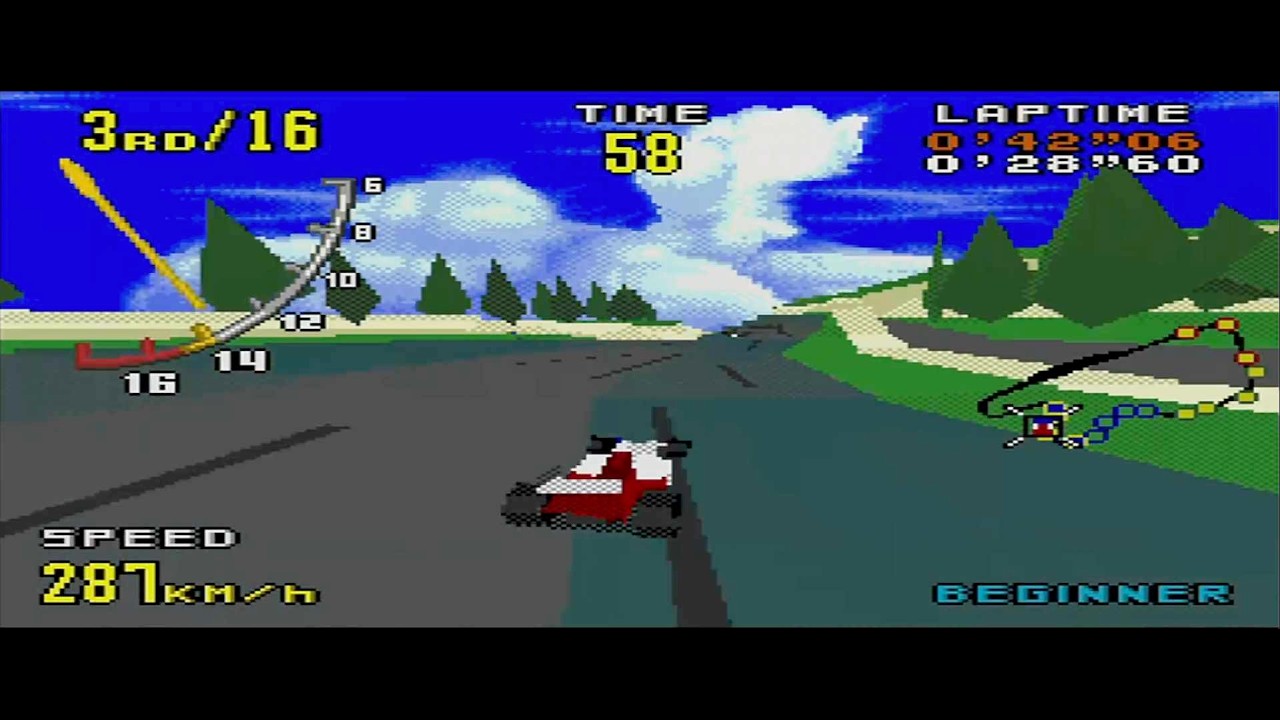 Virtua Racing 1994:  on Original SEGA Mega Drive - Genesis! (2026 Gameplay)