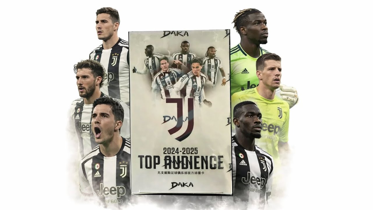 HO TROVATO UNA NUMERATA PAZZESCA! - PACK OPENING DAKA JUVENTUS TOP AUDIENCE 2024-25 ⚽
