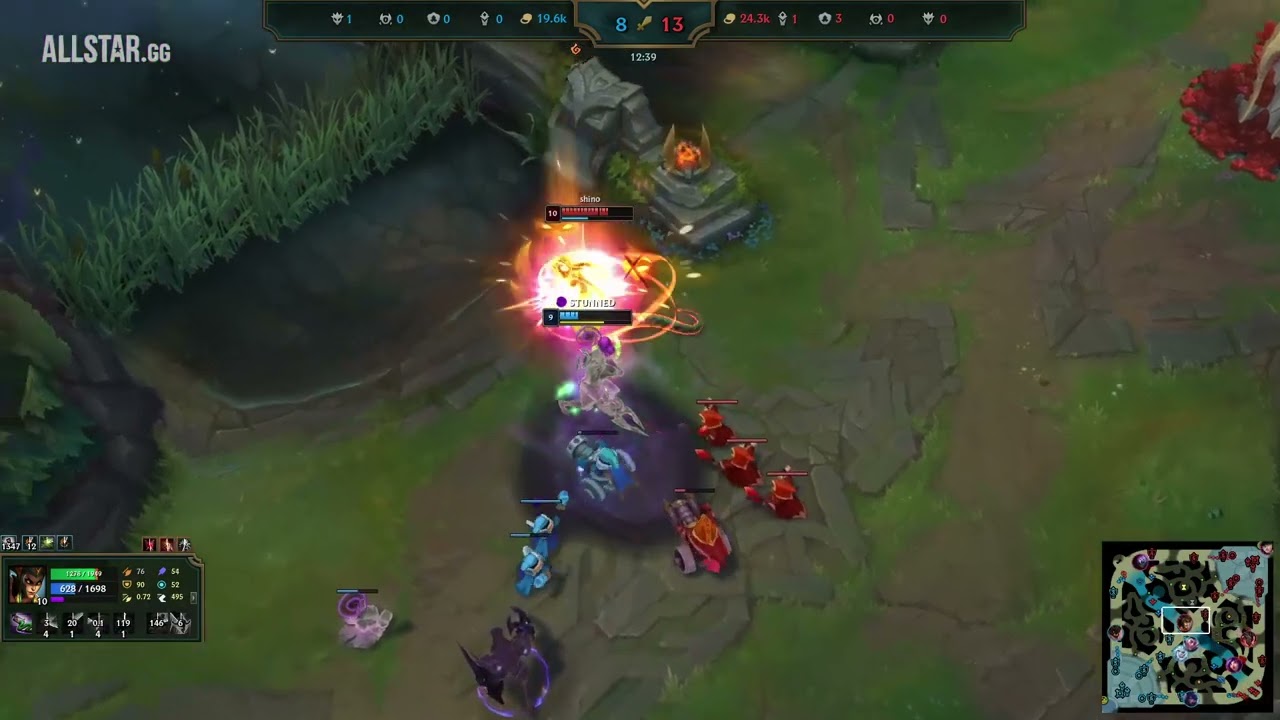 cassiopeia solo kills zed