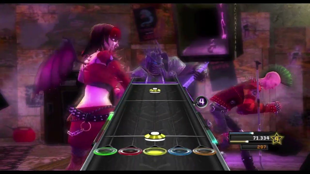 Guitar Hero WoR DLC: "Crazy Horse" Medium Bass 100% FC (153,414)