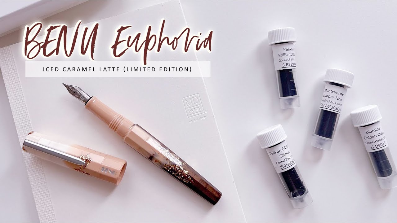 NEW PEN DAY: BENU Euphoria Iced Caramel Latte | 