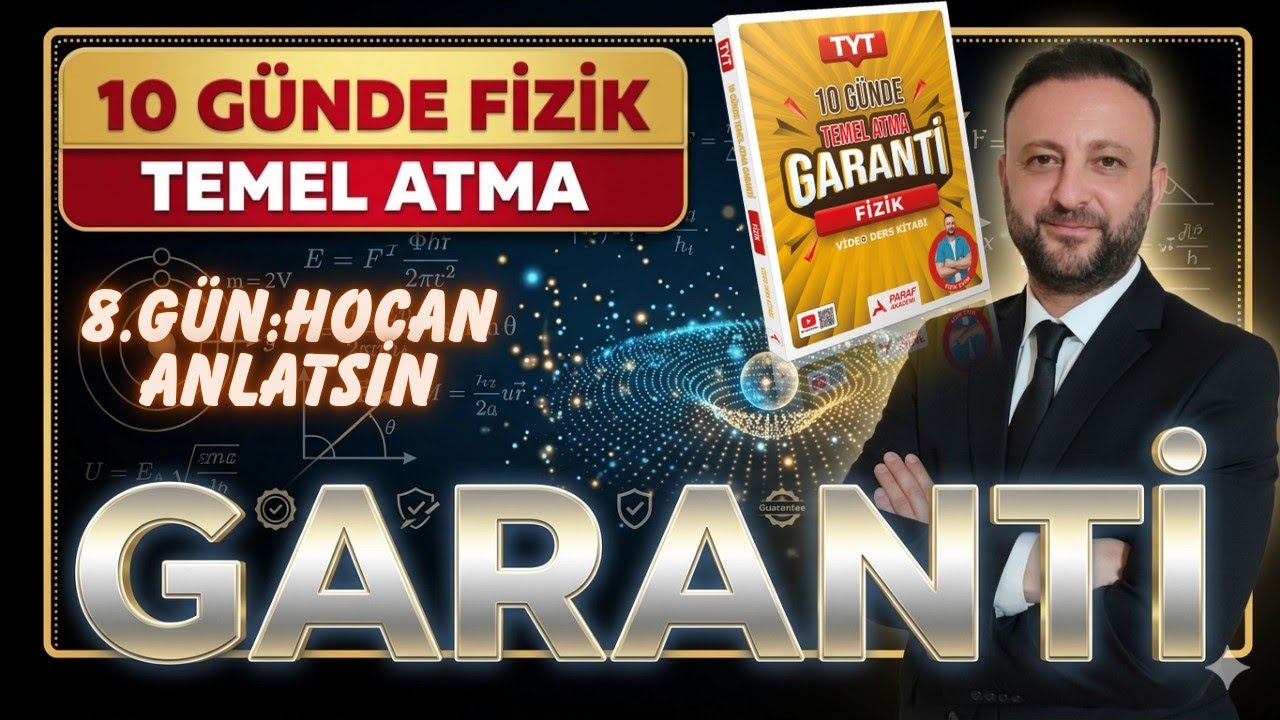 8.Gün | Hocan Anlatsın 🔴 DALGALAR | 10 Günde Fizik Temel Atma GARANTİ