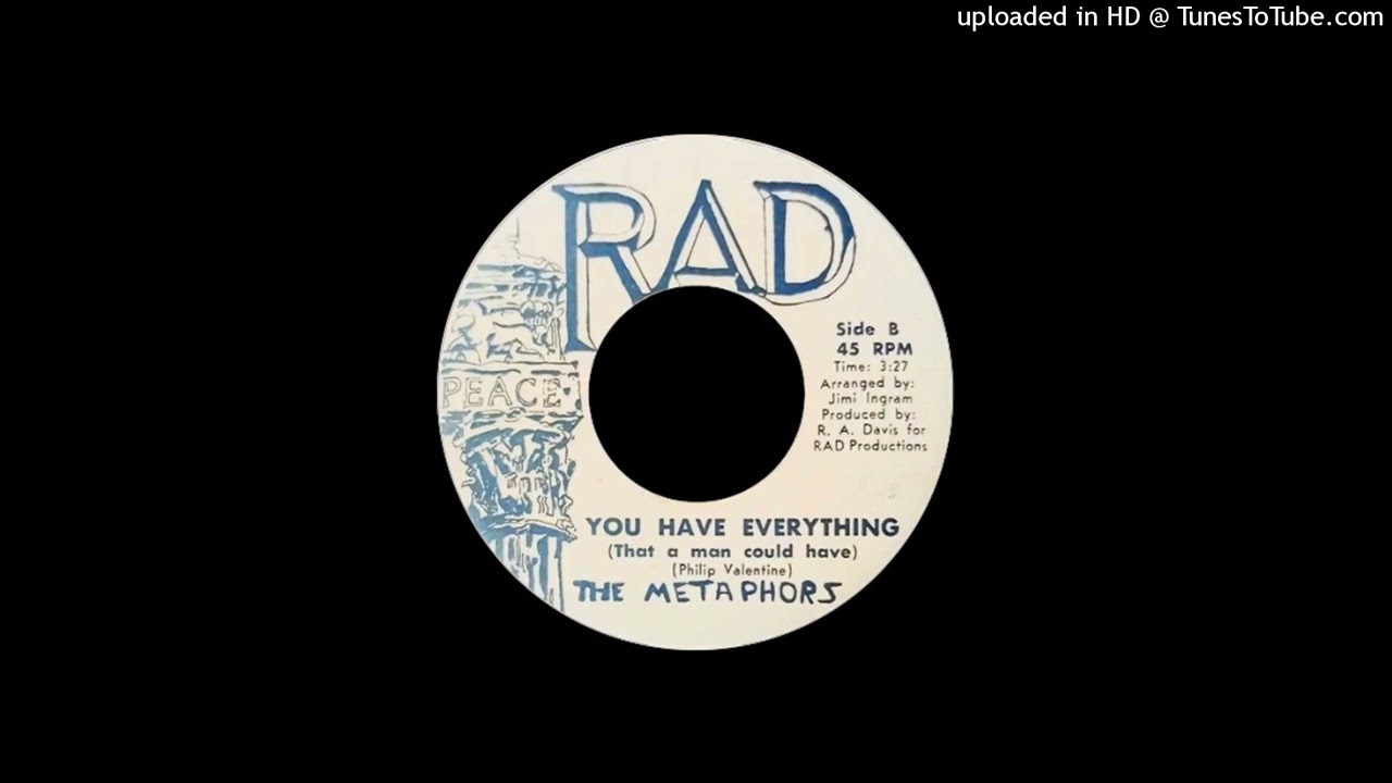 THE METAPHORS - You have everything (That a man could have)