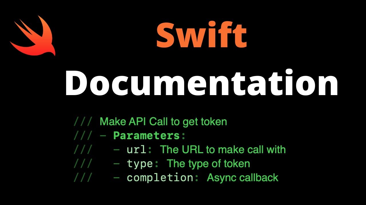 Swift Documentation, DocStrings, & Markers (Xcode 12, iOS 2020) - iOS Development
