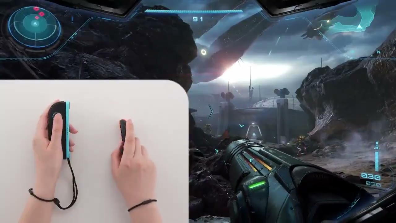 Metroid Prime 4: Beyond - Nintendo Switch 2 Edition - activating mouse controls